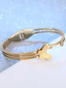 EL REGALO Gold-Plated Bangle-Style Bracelet