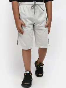 V-Mart Boys Mid-Rise Knee Length Cotton Shorts