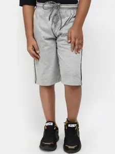 V-Mart Boys Mid-Rise Knee Length Cotton Shorts