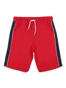 Provogue Boys Side Panel Mid-Rise Shorts