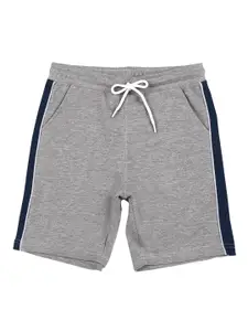 Provogue Boys Side Panel Mid-Rise Shorts