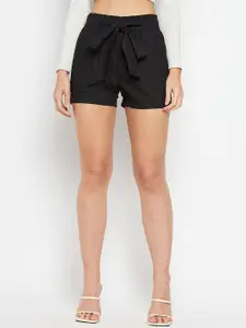 BRINNS Women Mid Rise Pure Cotton Shorts