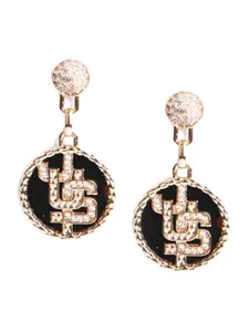 Just Cavalli Stainless Steel Contemporary Drop Earrings