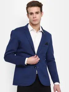 V-Mart Notched Lapel Collar Single Breasted Blazers