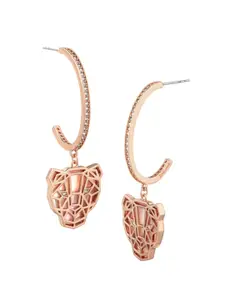 Just Cavalli Artificial Stones Contemporary Drop Earrings