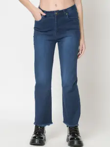 urSense Women Straight Fit Light Fade Stretchable Cotton Jeans
