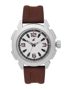 Fastrack Men Silver-Toned Analogue Watch NK3130SL01_BBD