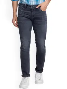 Killer Men Mid-Rise Tapered Fit Light Fade Clean Look Stretchable Jeans