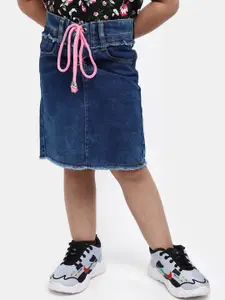 V-Mart Girls Denim A-Line Skirt