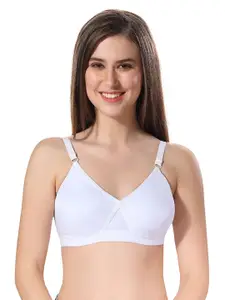 Fabme Full Coverage All Day Comfort Seamless Cotton Everyday Bra
