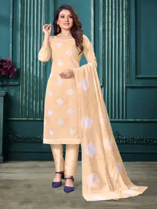 Angroop Embroidered Unstitched Dress Material