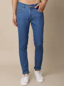 Metronaut Men Slim Fit Mid-Rise Cotton Jeans