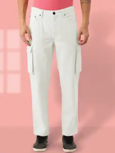 Bene Kleed Men Relaxed Fit Pure Cotton Cargo Jeans