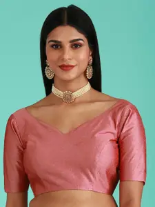 panchhi Pure Silk Readymade Saree Blouse