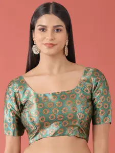 panchhi Printed Readymade Saree Blouse