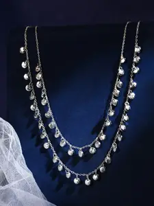 Accessorize Silver-Plated Layered Necklace