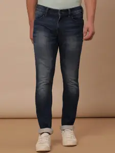 Wrangler Men Vegas Skinny Fit Clean Look Light Fade Cotton Jeans