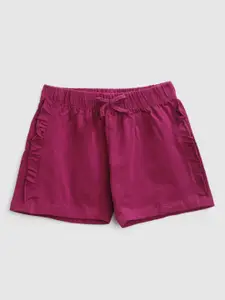 YK Girls Mid-Rise Cotton Regular Shorts