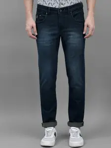 Canary London Men Smart Slim Fit Low-Rise Light Fade Clean Look Stretchable Jeans