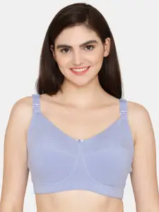 Zivame Full Coverage Non Padded All Day Comfort Super Support Maternity Bra