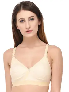 Fabme Full Coverage All Day Comfort Seamless Cotton Maternity Bra