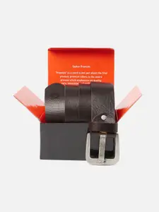SPYKAR Men Tang Closure Belt