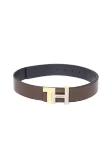 Tommy Hilfiger Men Embellished Leather Reversible Belt
