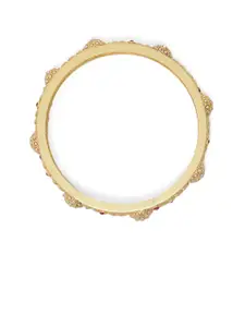 Anouk Set Of 2 Gold-Plated Stone-Studded Bangles