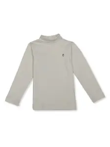 Gini and Jony Boys Turtle Neck Long Sleeves Cotton Pullover