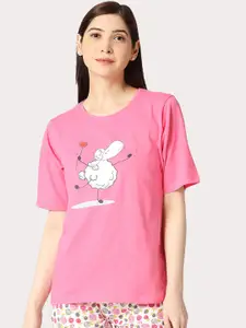 zebu Printed Pure Cotton Lounge T-shirts
