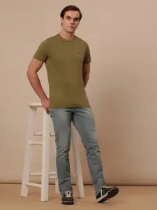 Wrangler Round Neck Cotton T-Shirt