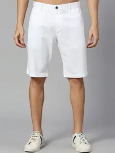 Thomas Scott Men Mid Rise Pure Cotton Slim Fit Chino Shorts