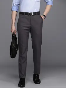 Raymond Solid Slim Fit Trousers