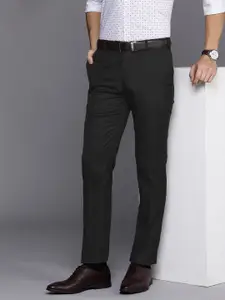 Raymond Men Flat Front Slim Fit Formal Trousers