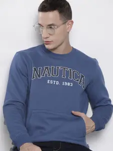 Nautica Brand Logo Printed Sweatshirt