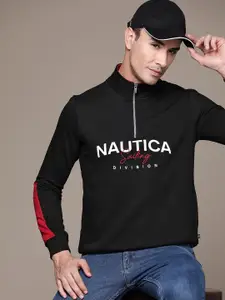Nautica Brand Logo Printed Sweatshirt
