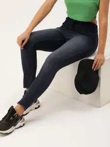 Kook N Keech Women Slim Fit High-Rise Light Fade Stretchable Jeans