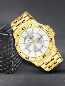 LOREM Premium Collection Men Dial & Bracelet Style Straps Analogue Watch LR133-CM