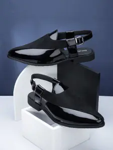 San Frissco Men Solid Shoe-Style Sandals