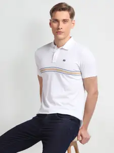 Arrow Sport Single Jersey Polo Collar Pure Cotton T-shirt
