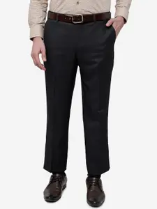 JADE BLUE Men Rayon Formal Trousers