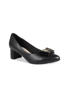 Rocia Block Pumps With Bows