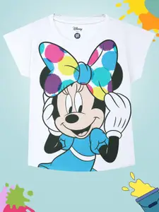 YK Disney Girls Minnie Mouse Printed Top