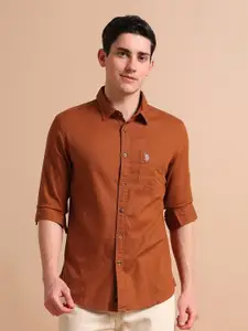 U.S. Polo Assn. Denim Co. Men Cotton Casual Shirt