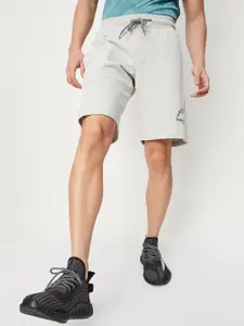 max Men Mid Rise Regular Fit Cotton Shorts