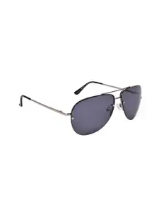 Timberland Men UV Protective Lens Aviator Sunglasses TB7174 63 09A