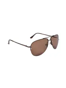 Timberland Men Aviator Sunglasses with UV Protected Lens TB7174 63 49E