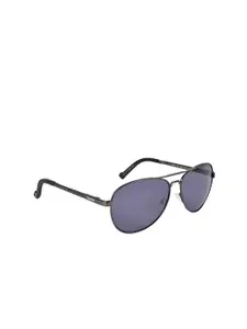 Timberland Men UV Protective Lens Aviator Sunglasses TB7147 58 09A