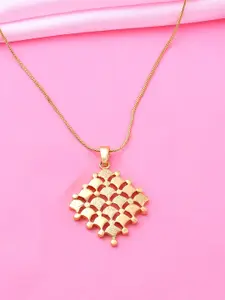 Estele Gold-Plated Pendant Chain