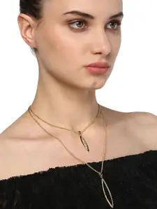 Estele Gold-Plated Layered Necklace